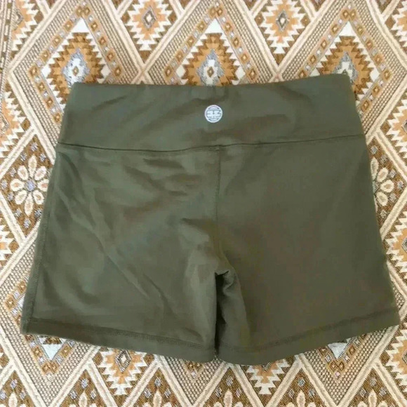 Army Green IAB MFG Workout Shorts Crossfit Bootcamp Running No-Ride Size Small - Picture 2 of 6